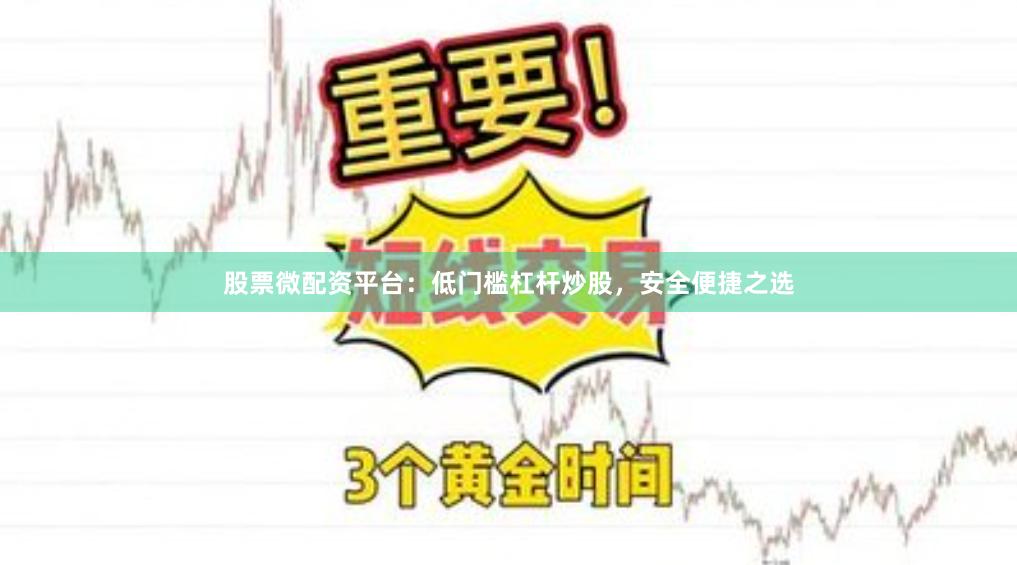 股票微配资平台：低门槛杠杆炒股，安全便捷之选